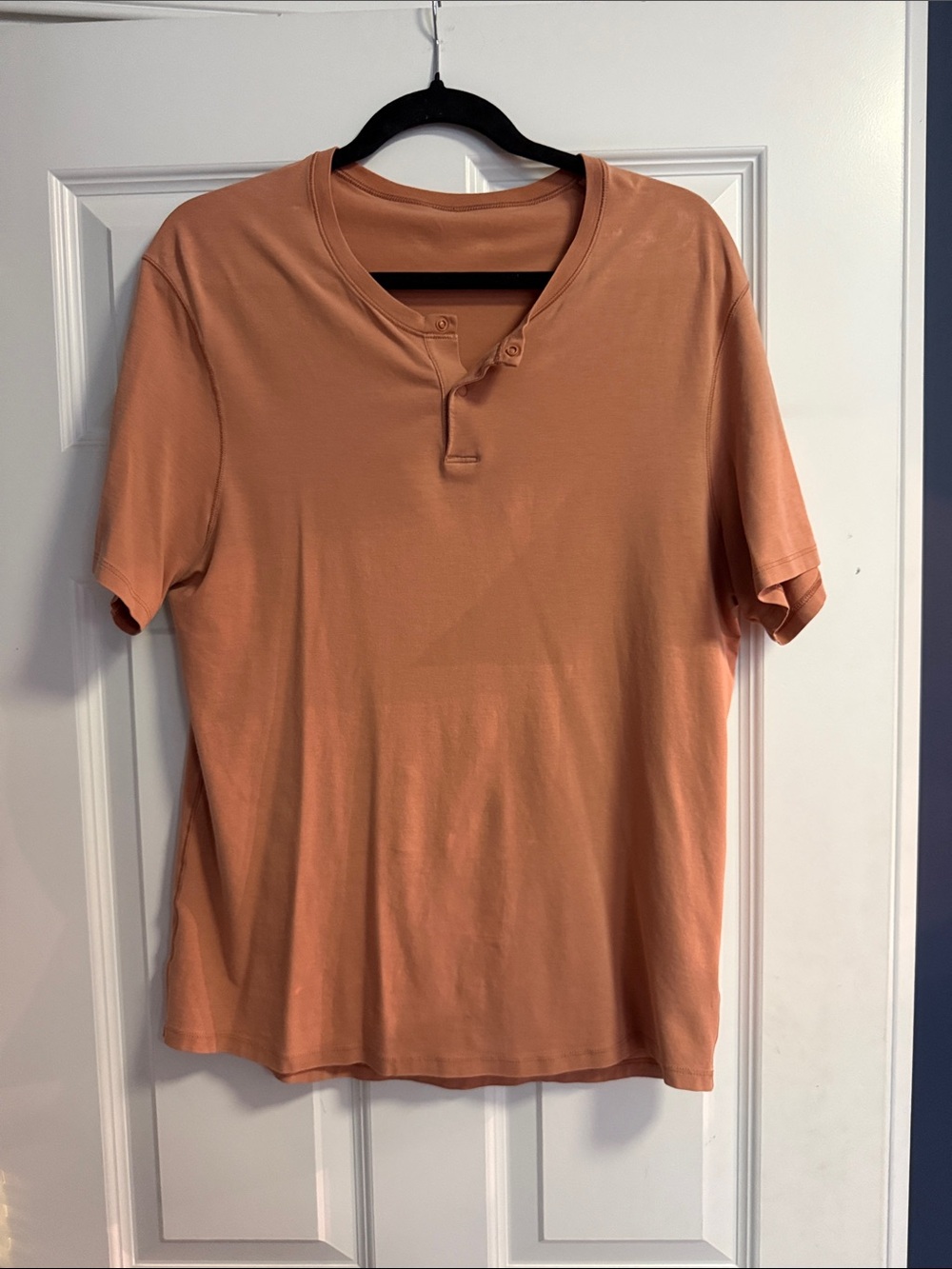 Men’s Short Sleeve Henley Top